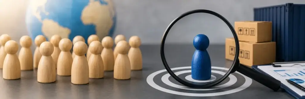 Exporters Don't Fail in Outreach. They Fail in Shortlisting.